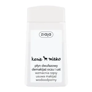 Ziaja Goat Milk, lichid bifazic pentru demachierea ochilor și a buzelor, 120 ml