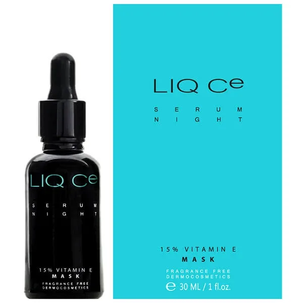 Liqpharm Liq CE Serum Night 15% Vitamin E, Mască de noapte cu vitamina E, 30 ml — preț și oferte