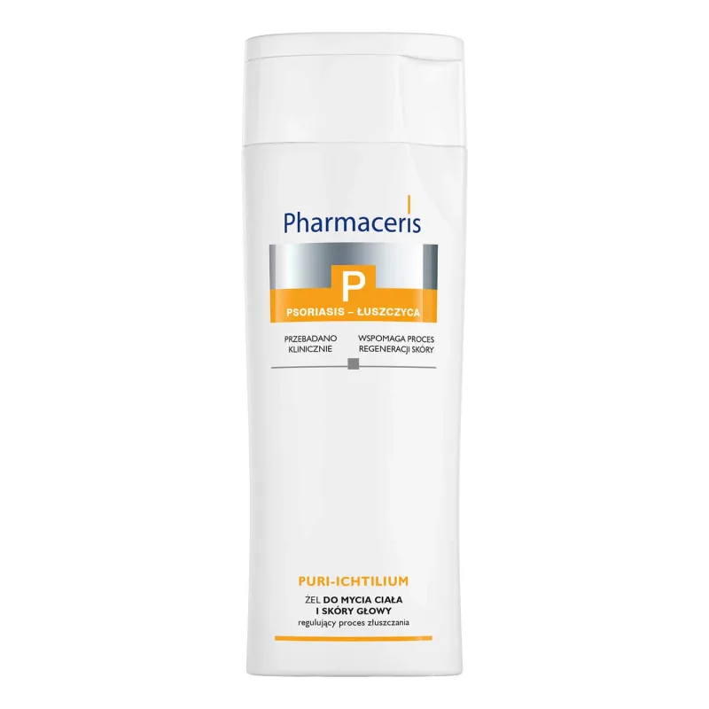 Pharmaceris P Puri Ichtilium, Gel de curățare pentru corp și scalp, 250 ml — preț și oferte