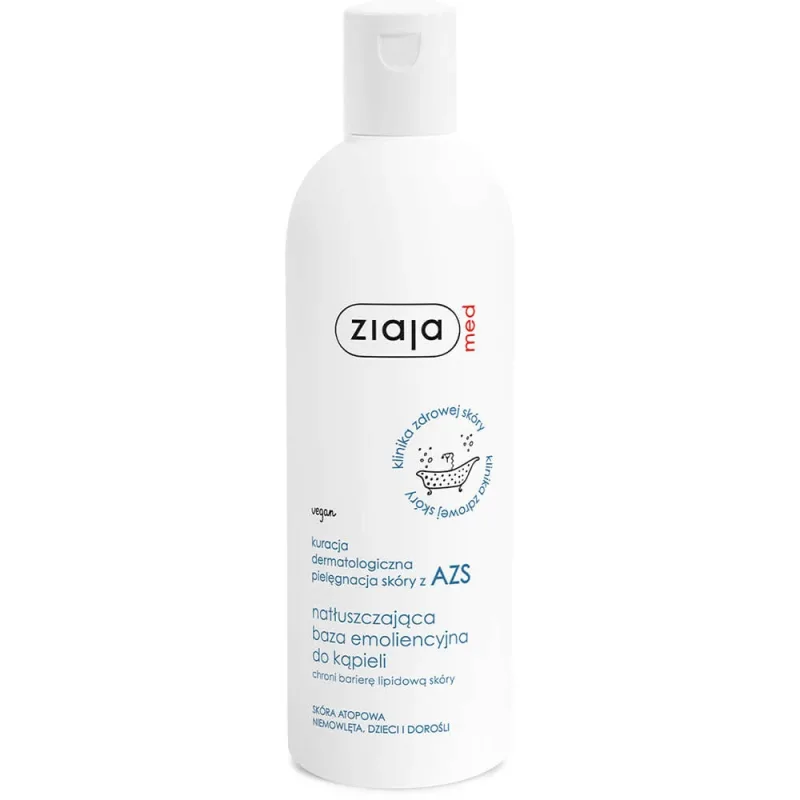 Ziaja Med Tratament dermatologic pentru AD, Baza de baie emolientă grasă, 270 ml — preț și oferte