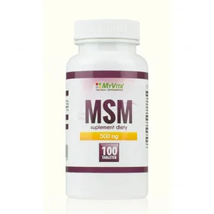 MyVita MSM, metilsulfonilmetan organic 500 mg, 100 comprimate