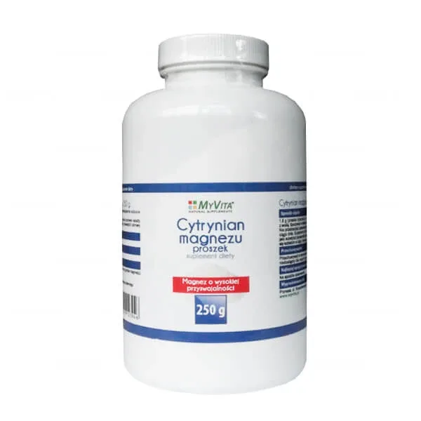 MyVita Magnesium, citrat de magneziu, 250 g — preț și oferte