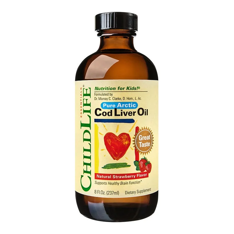 Cod Liver Oil Childlife Essentials, 237 ml, Secom — preț și oferte