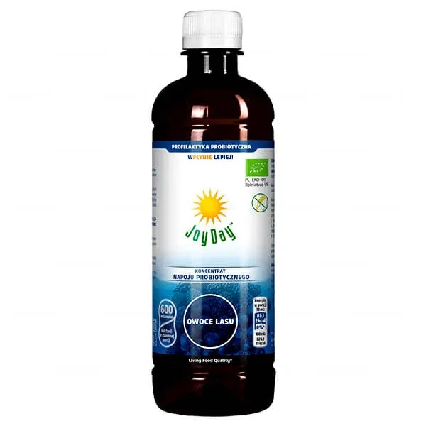 Joy Day Probiotic Drink Concentrat, Fructe de pădure, Bio, 500 ml — preț și oferte