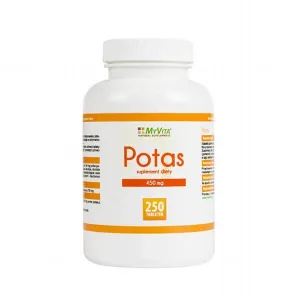 MyVita Potassium, citrat de potasiu, 250 comprimate