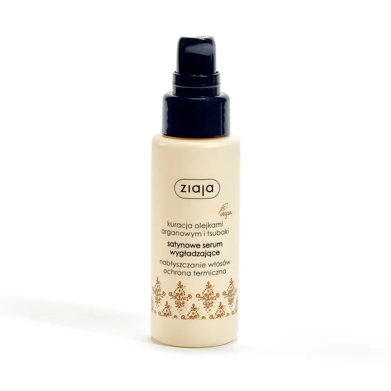 Ziaja, Ser de netezire Satin, ulei de argan și tsubaki, 50 ml — preț și oferte