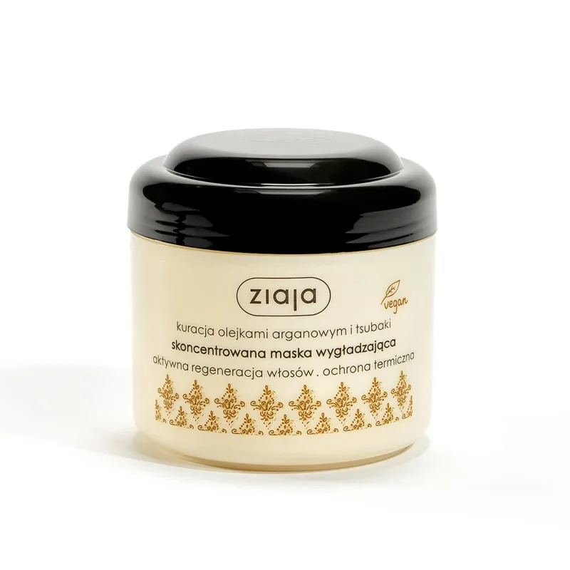 Ziaja, Mască de păr de netezire concentrată, regenerare activă, protecție termică, 200 ml — preț și oferte