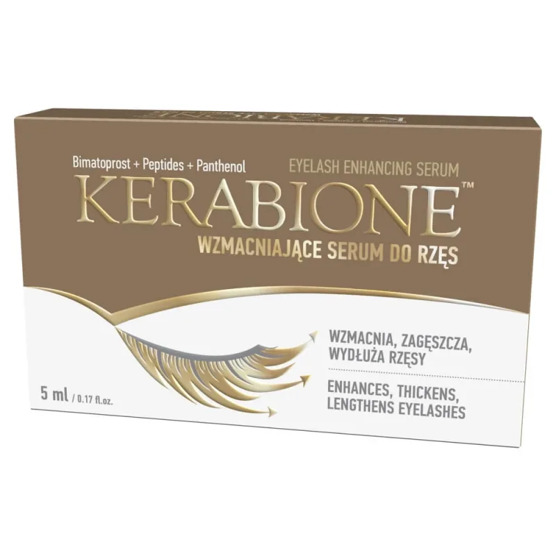 Ser pentru întărirea genelor Kerabione, 5 ml, Valentis — preț și oferte
