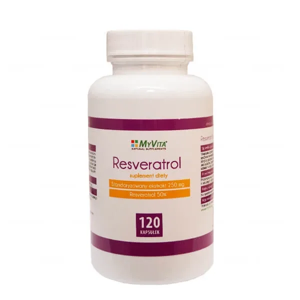MyVita Resveratrol, 120 capsule — preț și oferte