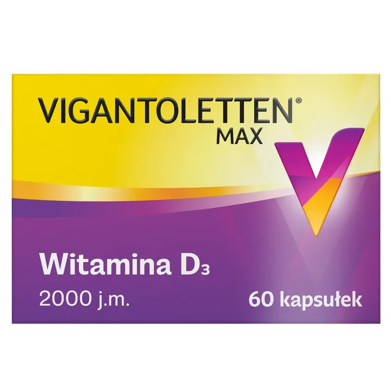 Vigantoletten Max, vitamina D3 2000 UI, 60 capsule Procter&Gamble — preț și oferte