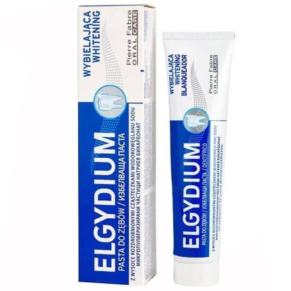 Elgydium, pastă de dinți, albire, 75 ml — preț și oferte