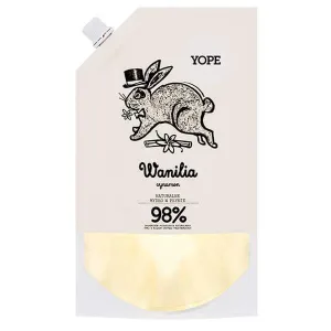 Yope Vanilie și scorțișoară, săpun lichid natural pentru mâini, rezervă, 500 ml