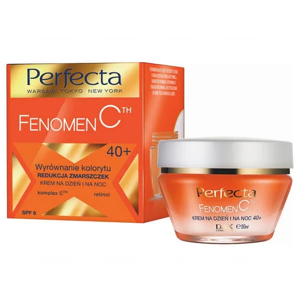 DAX Perfecta Fenomen C, Cremă pentru reducerea ridurilor 40+, zi și noapte, 50 ml — preț și oferte