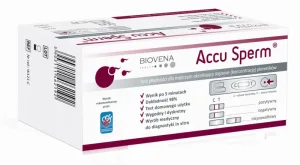 Accu Sperm, test de fertilitate pentru bărbați pentru a determina concentrația de spermatozoizi, 1 buc.