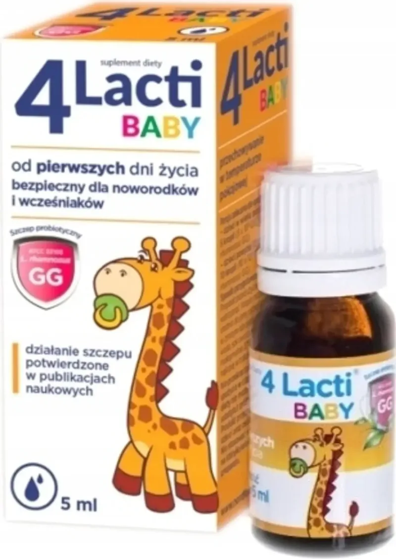 4 Lacti Baby din primele zile de viață, picături, 5 ml — preț și oferte