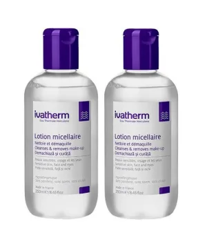 Lotiune micelara, 2x250ml Pachet promotional, Ivatherm