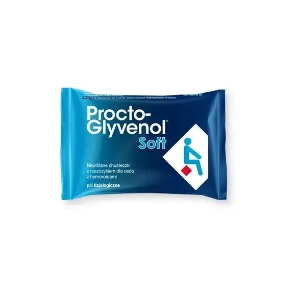 Procto-Glyvenol Șervețele moi, umezite, cu rachiu pentru persoanele cu hemoroizi, 30 bucăți Novartis — preț și oferte