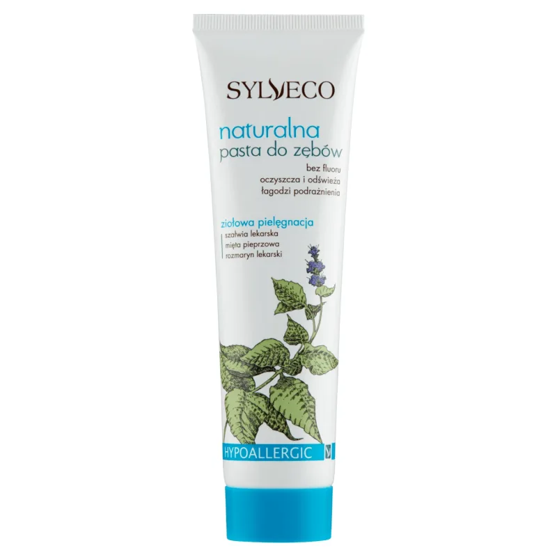 Sylveco, pastă de dinți naturală, fără fluor, 100 ml — preț și oferte