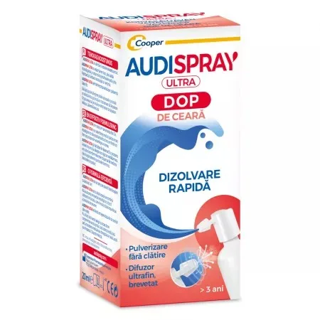 AudiSpray Ultra +3 ani, 20 ml, Cooper — preț și oferte