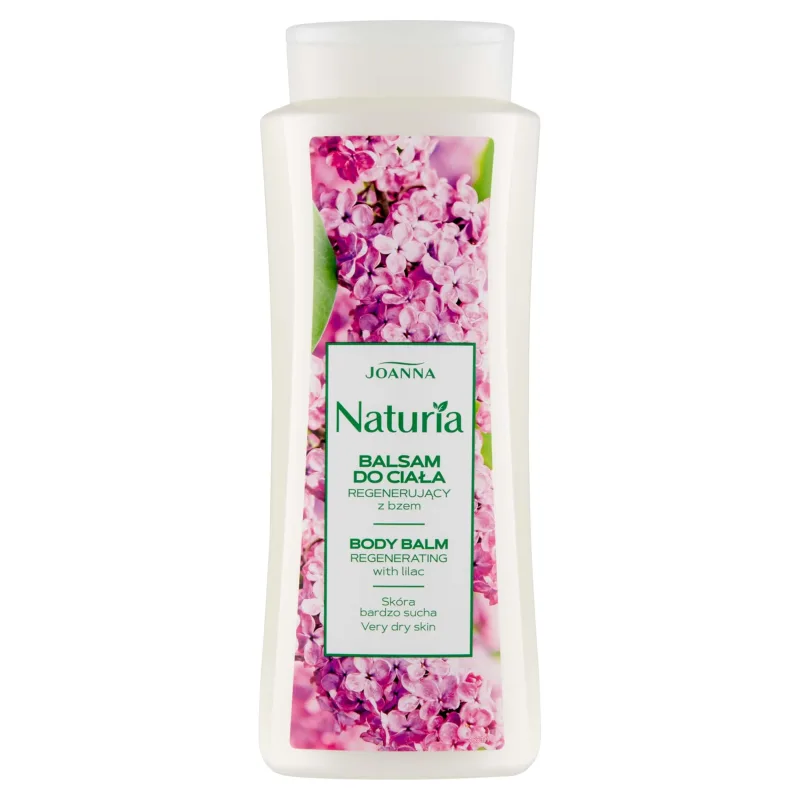 Joanna Naturia Body, loțiune de corp regenerantă cu fructe de soc, piele foarte uscată, 500 g — preț și oferte
