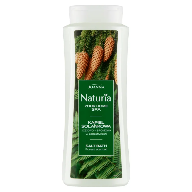 Joanna Naturia Body, Baie de apă sărată cu parfum de pădure, iod-brom, 500 ml — preț și oferte