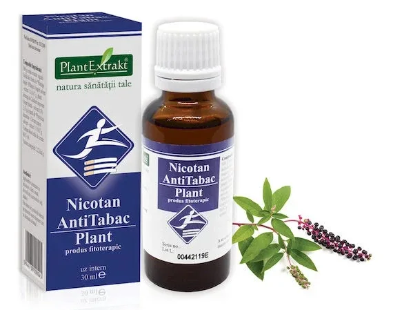 Nicotan Antitabac Plant, 30 ml, Plant Extract PLANTEXTRAKT — preț și oferte