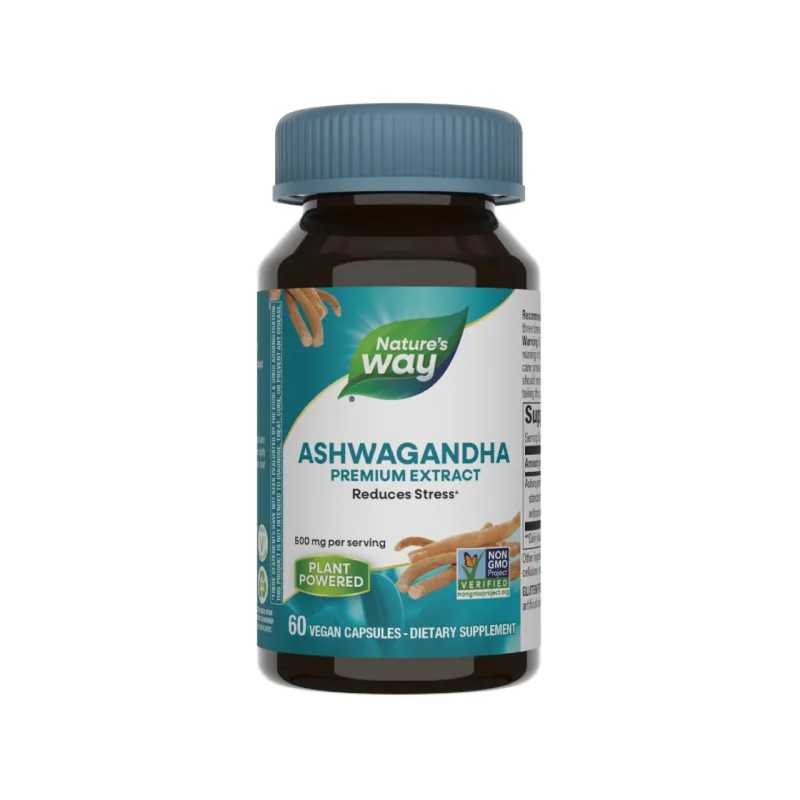 Ashwagandha SE 500mg Nature s Way, 60 capsule, Secom — preț și oferte