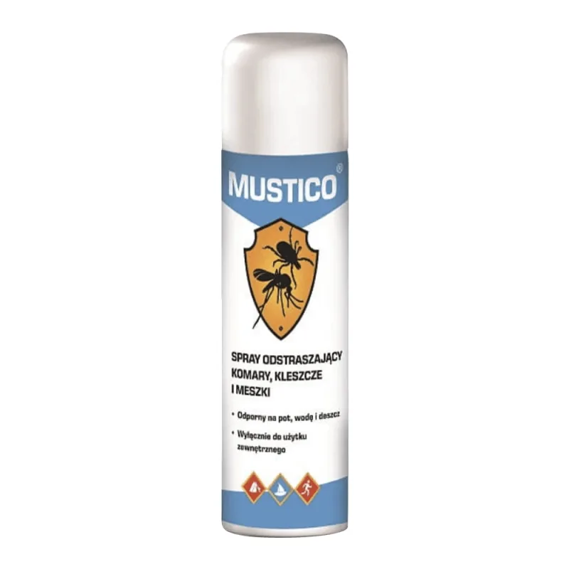 Mustico, spray repelent împotriva țânțarilor, căpușelor și țânțarilor, cu DEET, 100 ml — preț și oferte