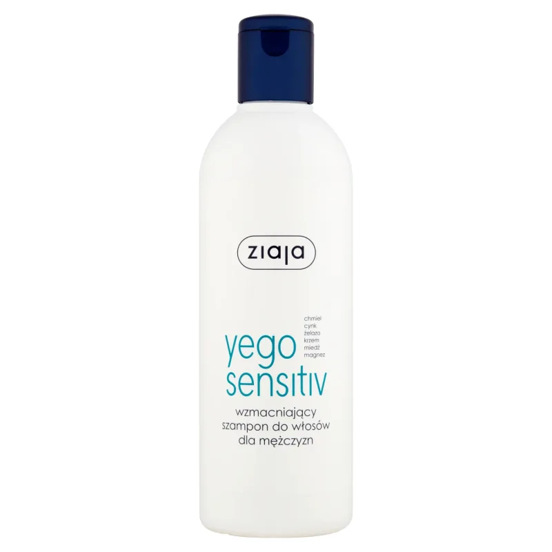 Ziaja Yego Sensitiv, Șampon de întărire a părului, 300 ml — preț și oferte