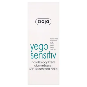 Ziaja Yego Sensitiv, Cremă hidratantă, SPF 10, 50 ml