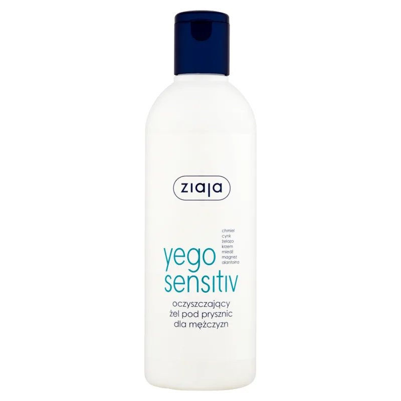 Ziaja Yego Sensitiv, Gel de duș de curățare, 300 ml — preț și oferte