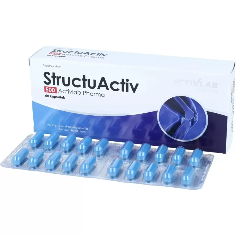Activlab Pharma StructuActiv 500, 60 capsule, Regis — preț și oferte