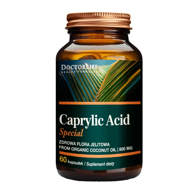 Doctor Life Caprylic Acid Special, acid caprilic, 60 capsule — preț și oferte