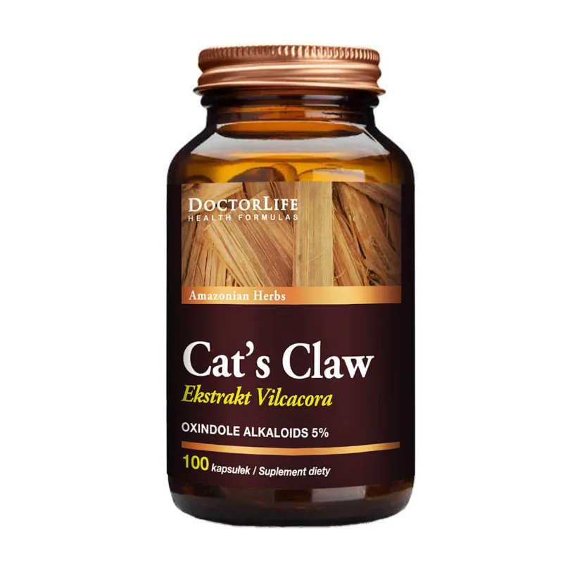 Doctor Life Cat's Claw Extract Amazonian Herbs, cat's claw, 100 capsule — preț și oferte