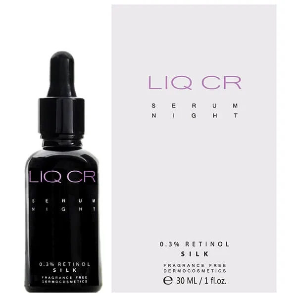 Liqpharm Liq CR Serum Night, 0.3% Retinol Silk, concentrat corector intensiv, 30 ml — preț și oferte