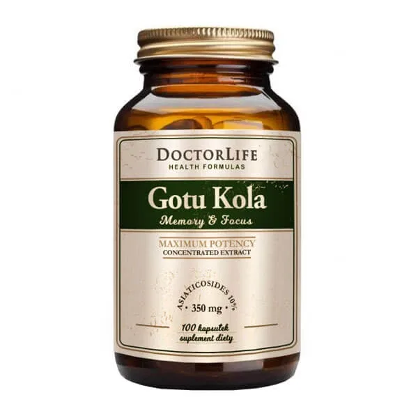 Doctor Life Gotu Kola, Centella Asiatica, 100 capsule — preț și oferte