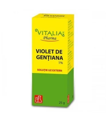 Violet de gentiana 1% x 25g (Vitalia) — preț și oferte