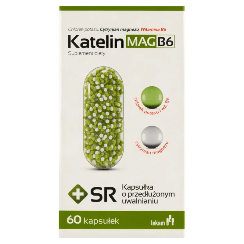 Katelin Mag B6, 60 capsule cu eliberare prelungită — preț și oferte
