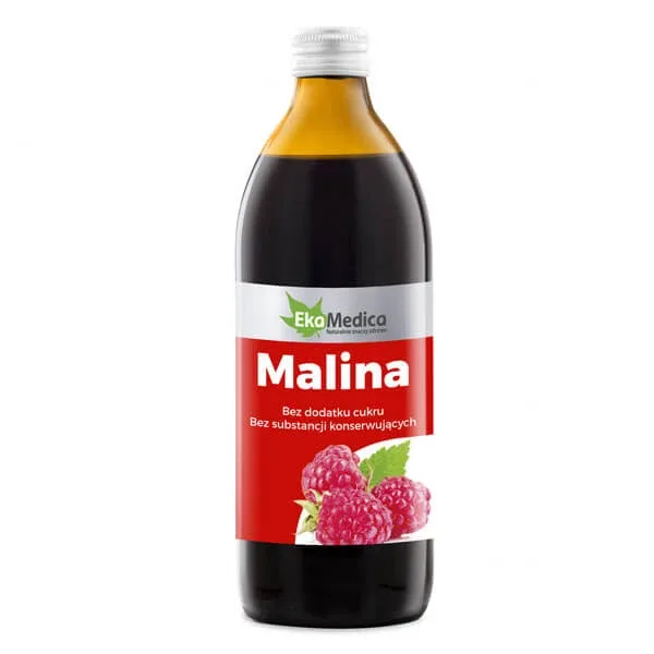 EkaMedica Zmeură, suc, 500 ml Medica-Group — preț și oferte