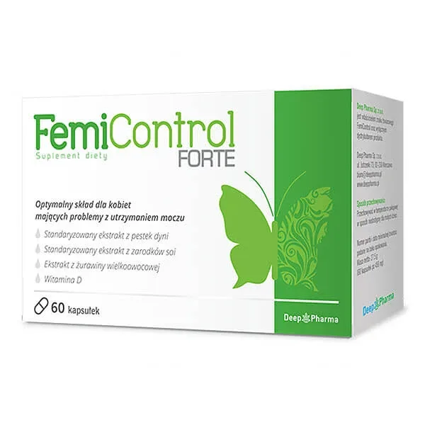 FemiControl Forte, 60 capsule Deep Pharma — preț și oferte