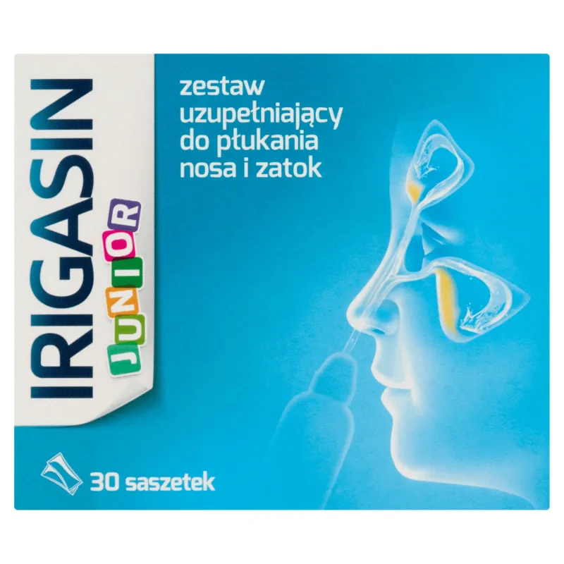 Irigasin Junior, set suplimentar de clătire nazală și sinusală, 30 de pliculețe AFLOFARM — preț și oferte