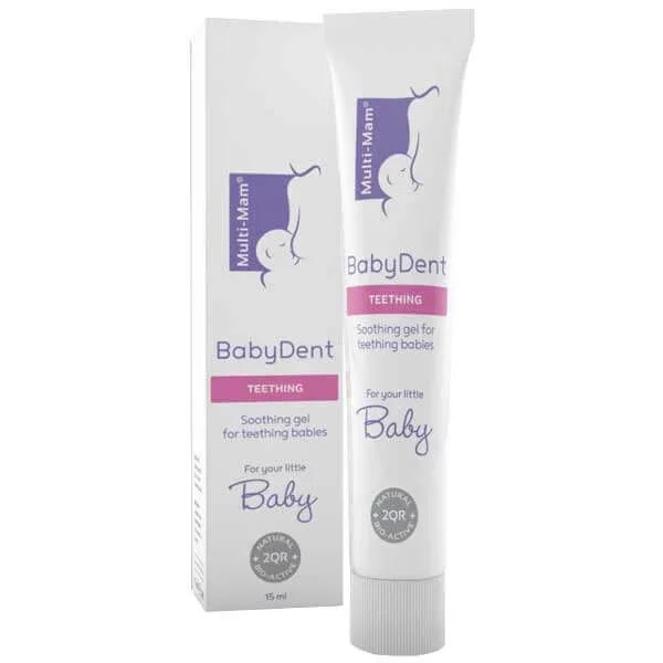 Multi-Mam BabyDent, gel pentru dentiția bebelușilor, 15 ml Bio Clin — preț și oferte