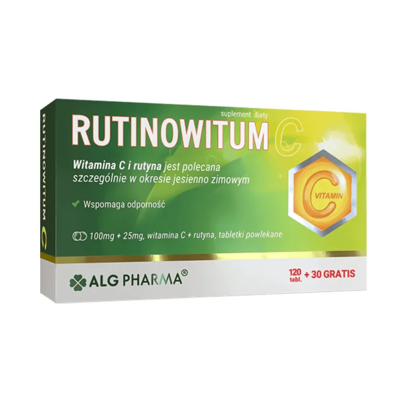 Rutinovitum C, 120 comprimate + 30 comprimate cadou ALG Pharma — preț și oferte