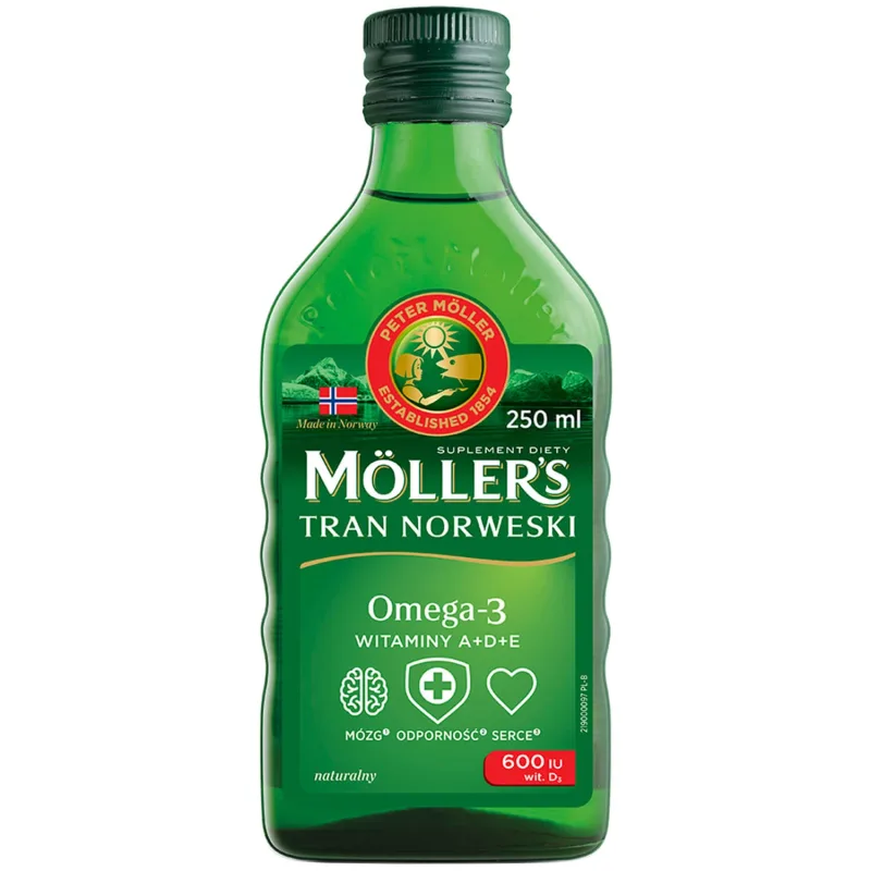 Moller's Norwegian Dietary Food, peste 3 ani, aromă naturală, 250 ml — preț și oferte