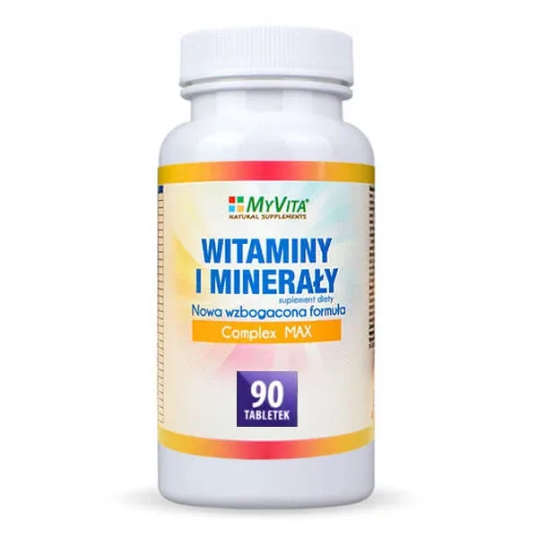 MyVita Vitamine & Minerale Complex Max, 90 comprimate — preț și oferte