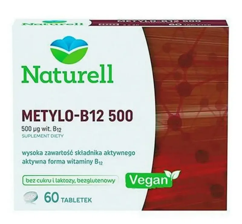 Naturell Methyl-B12 500, 60 comprimate Naturelle — preț și oferte