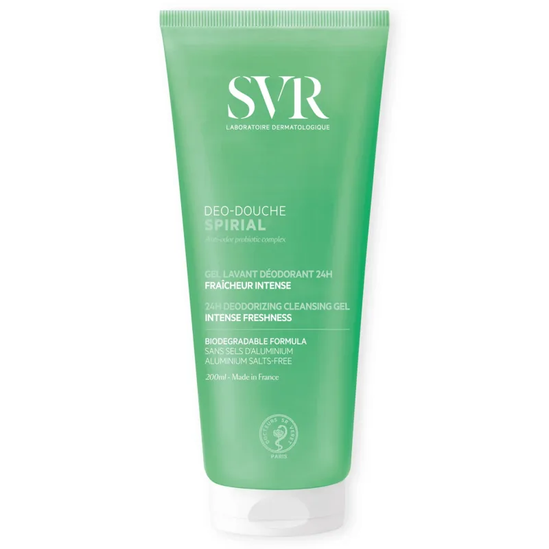 SVR Spirial Deo-Douche, gel de spălare deodorant pentru corp, 200 ml — preț și oferte