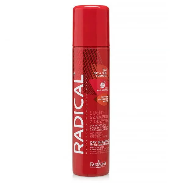 Farmona Radical, Șampon uscat cu balsam pentru păr deteriorat și slăbit, 180 ml — preț și oferte