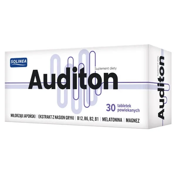 Auditon, 30 comprimate filmate Solinea — preț și oferte