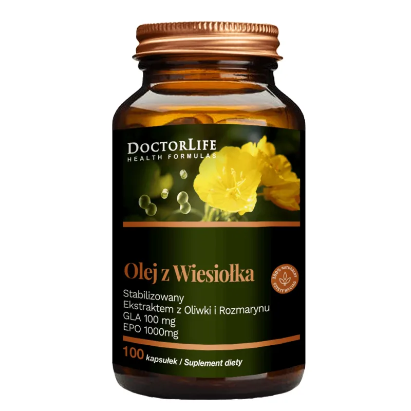 Doctor Life Evening Primrose Oil, 100 capsule — preț și oferte